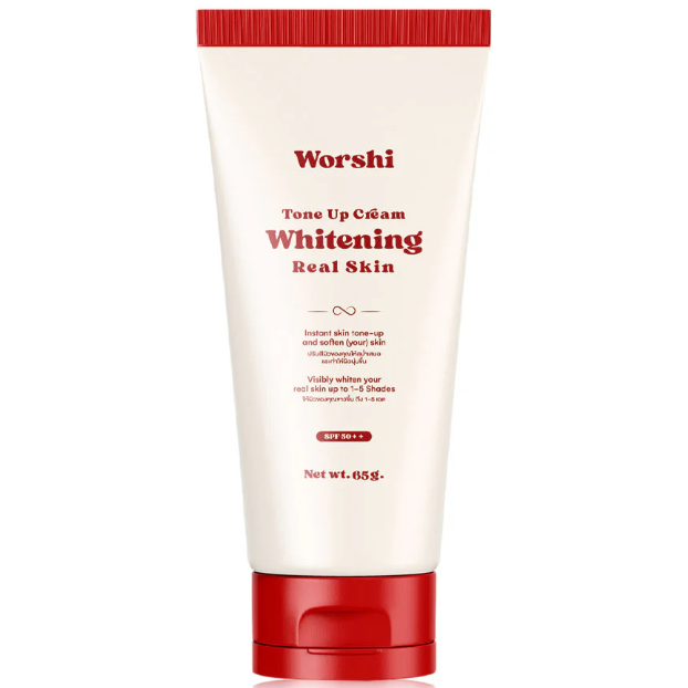 Worshi Tone-Up Whitening Cream SPF50+ PA++ - Waffle Honey 65g