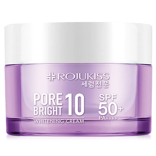 Rojukiss Porebright10 Whitening Cream SPF50+ PA++++ 40ml – Brightening & Sun Protection