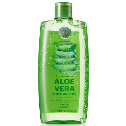 Nature Republic Aloe Vera 92% Soothing Gel - 310ml for Hydration and Calmness