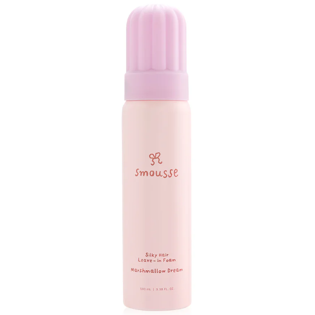 Smousse Silky Hair Leave-In Foam with Marshmallow & Vanilla Scent 100ml