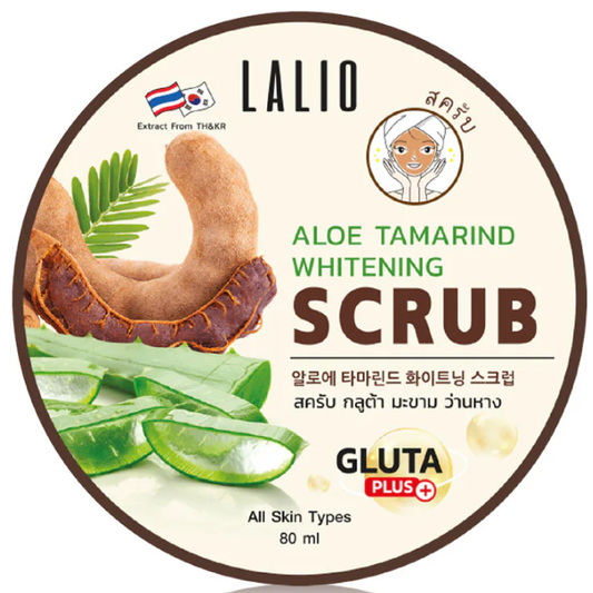 Lalio Aloe Tamarind Brightening & Exfoliating Scrub 80ml