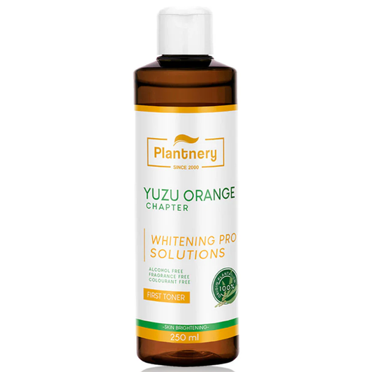Plantnery Yuzu & Orange First Toner 250ml – Refresh & Revitalize