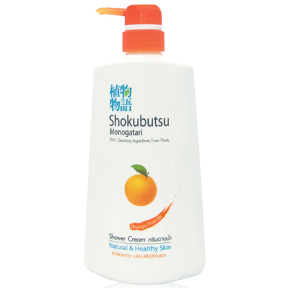 Shokubutsu Monogatari Bath Orange Peel Oil 500ml – Refreshing Body Care