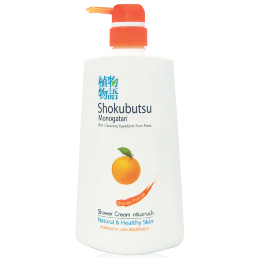Shokubutsu Monogatari Bath Orange Peel Oil 500ml – Refreshing Body Care