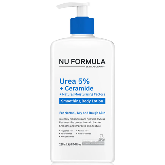 Nu Formula Urea 5% & Ceramide Smoothing Body Lotion - 238ml