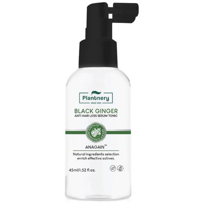 Plantnery Black Ginger Anti-Hair Loss Serum Tonic 45ml - Nourish & Strengthen Hair