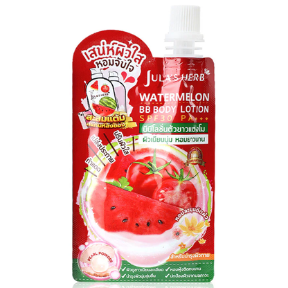 Jula's Herb Watermelon BB Body Lotion SPF30 PA+++ (Pack of 3) - Brightening & Sun Protection