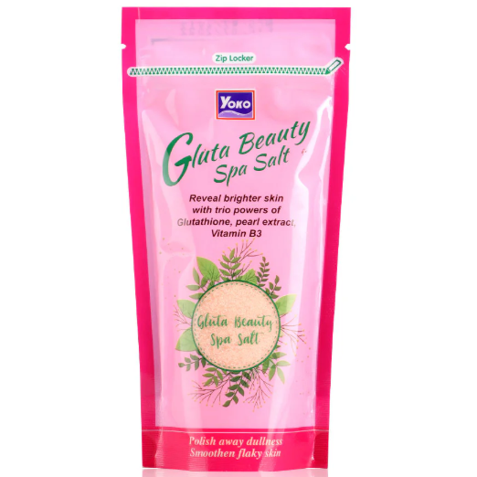 Yoko Gluta Beauty Spa Salt 300g - Brightening & Nourishing Bath Salt