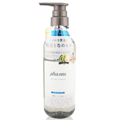 PLUS EAU Mellow Smooth Hair Shampoo 450ml - Nourishing & Frizz Control