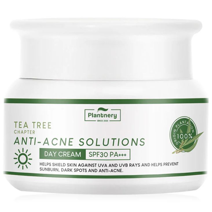 Plantnery Tea Tree Day Cream SPF30/PA+++ 50g - Protect & Nourish Your Skin