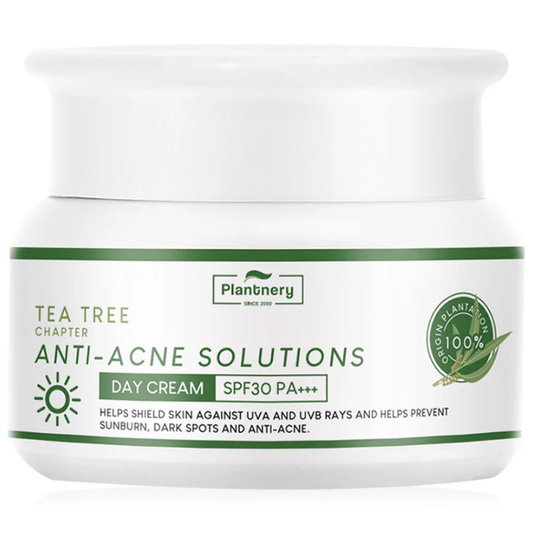 Plantnery Tea Tree Day Cream SPF30/PA+++ 50g - Protect & Nourish Your Skin