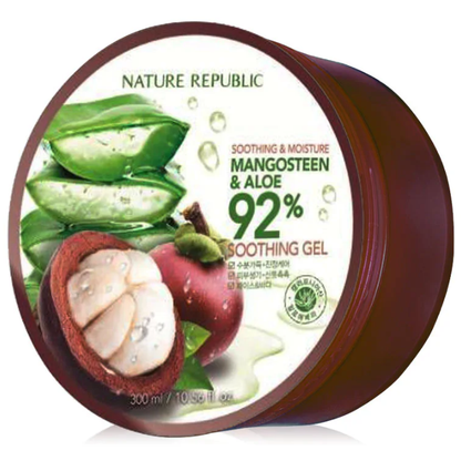Nature Republic Aloe Mangosteen 92% Soothing Gel – Hydrating & Calming 300ml