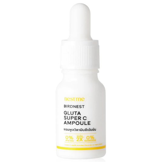 Nestme Birdnest Gluta Super C Ampoule 10ml – Brightening & Anti-Aging Serum