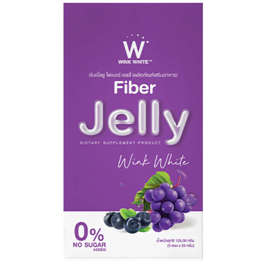 WinkWhite Grape Fiber Jelly - 25g (5 Sachets)