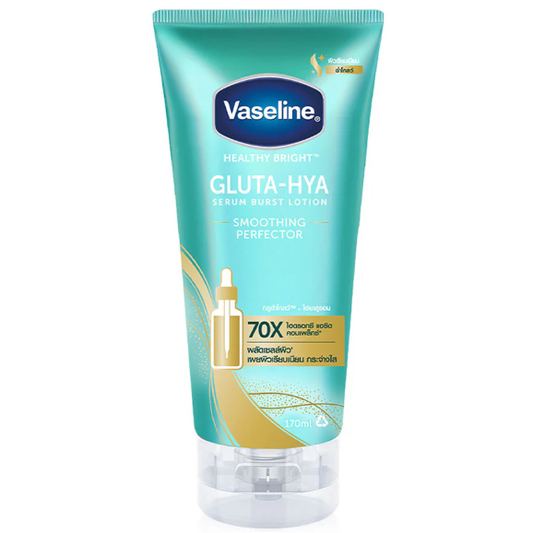 Vaseline Healthy Bright Gluta-Hya Serum Burst 170ml - Smoothing & Brightening Perfector