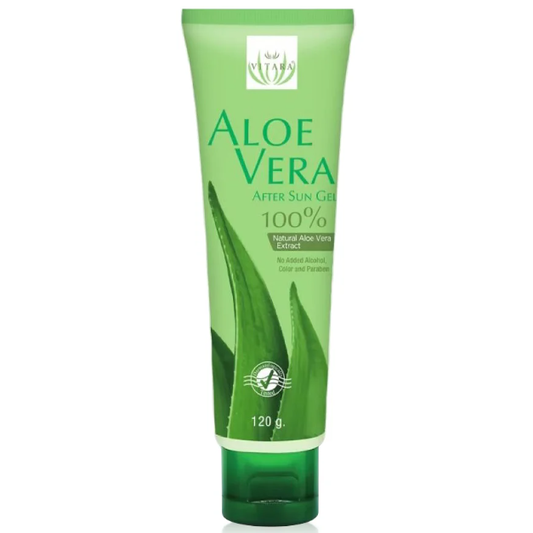 Vitara Aloe Vera After Sun Gel – 120g for Cool, Hydrating Relief