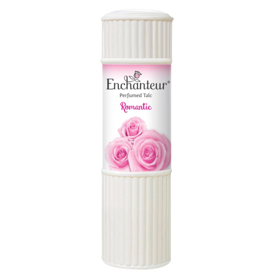 Enchanteur Romantic Perfumed Talc Powder - 100g for Soft, Fragrant Skin