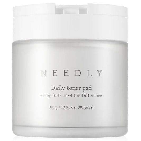 Needly Daily Toner Pads – 80 Count (310g) for Refreshing Skincare