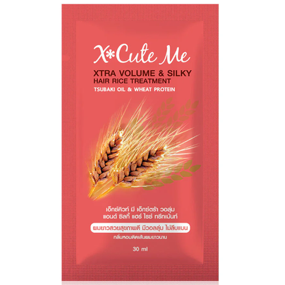 Xcuteme Volume & Silky Hair Rice Treatment 30ml (Pack of 6)