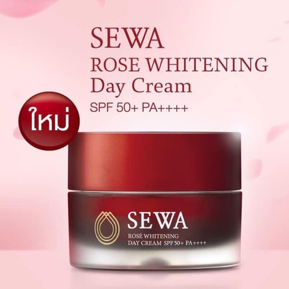 Sewa Rose Whitening Day Cream 30ml – Brightening, Hydrating & SPF Protection