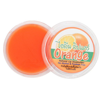 iLene Orange Natural Lip Balm & Moisturizer - 10g (Pack of 8)