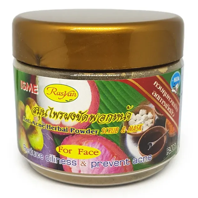 ISME Anti-Acne Herbal Face Scrub & Mask with Mangosteen Peel - 80g