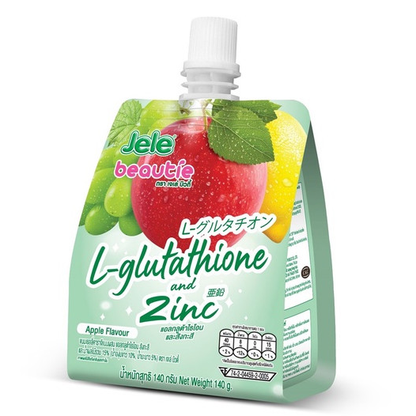 Jele Beautie Apple Jelly with L-Glutathione – 140g (Pack of 3)