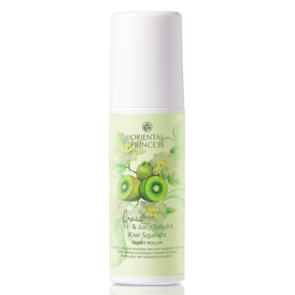 Oriental Princess Fresh & Juicy Delight Kiwi Squeeze Scent Roller 70ml