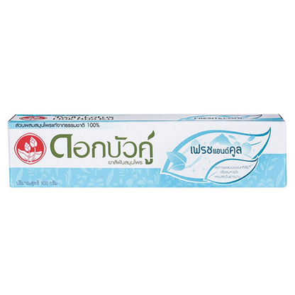Twin Lotus Fresh & Cool Toothpaste 100g – Refreshing Natural Thai Oral Care