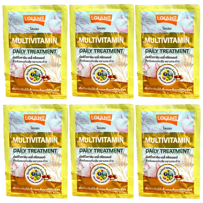 Lolane Multivitamin Daily Hair Treatment 30ml – Pack of 6