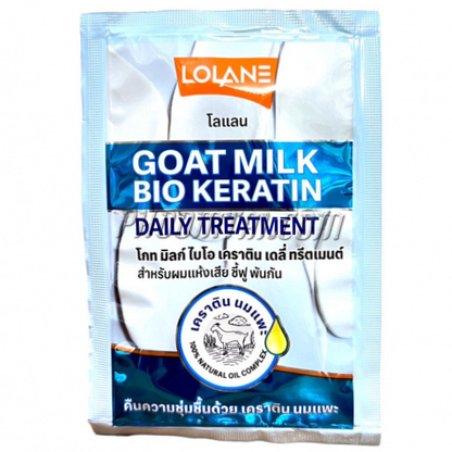 Lolane Goat Milk Bio Keratin Daily Hair Treatment – 30ml (Pack of 6)