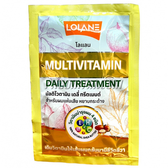 Lolane Multivitamin Daily Hair Treatment 30ml – Pack of 6