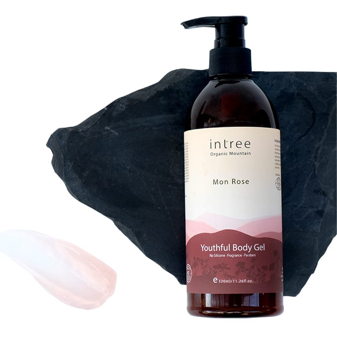 Phutawan Intree Organic Mountain & Mon Rose Youthful Body Gel 320ml