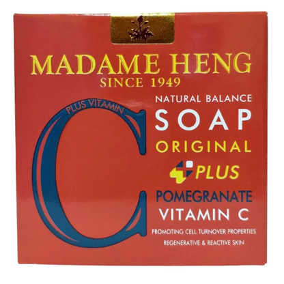 Madame Heng Pomegranate & Vitamin C Natural Soap 150g – Made in Thailand
