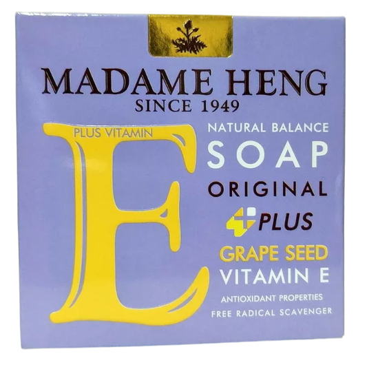 Madame Heng Grape Seed & Vitamin E Natural Soap 150g – Made in Thailand