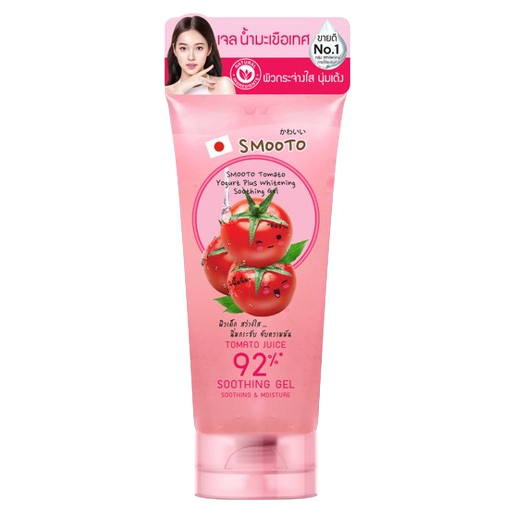 Smooto Tomato Yogurt Plus Whitening Gel 200g - Brightening & Hydrating Skincare