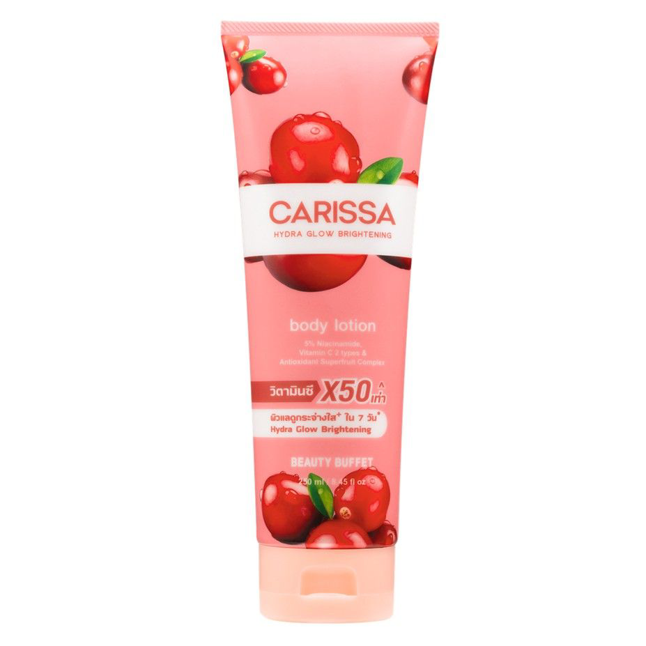 Beauty Buffet Carissa Hydra Glow Brightening Body Lotion 250ml