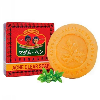 Madame Heng Teen Acne Clear Herbal Soap 150g – Made in Thailand