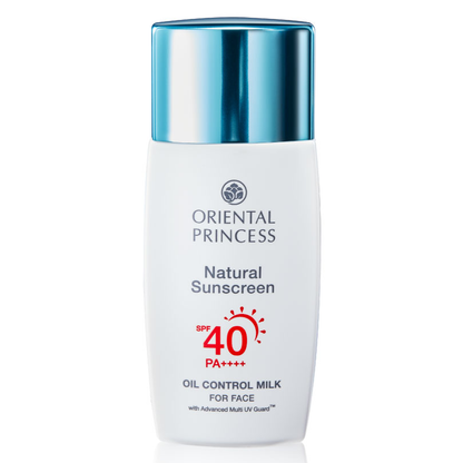 Oriental Princess Natural Sunscreen with Oil Control - Face SPF40 PA++++, 50ml