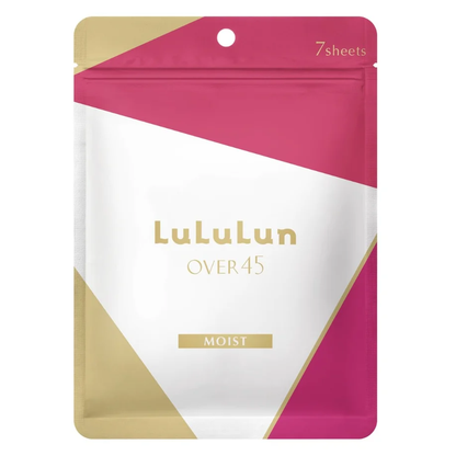 Lululun Over 45 Moisturizing Face Mask - Pack of 3 (7 Sheets Each) - Made in Japan