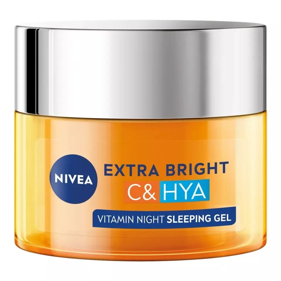 Nivea Bright C & Hyaluronic Acid Night Gel 50ml – Radiance & Hydration