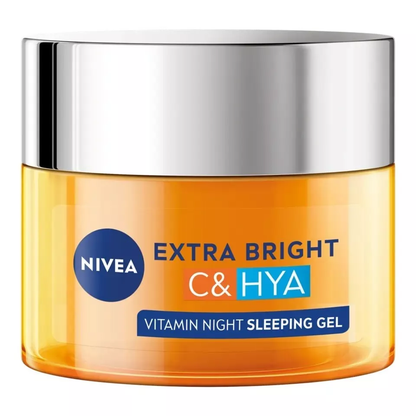 Nivea Bright C & Hyaluronic Acid Night Gel 50ml – Radiance & Hydration