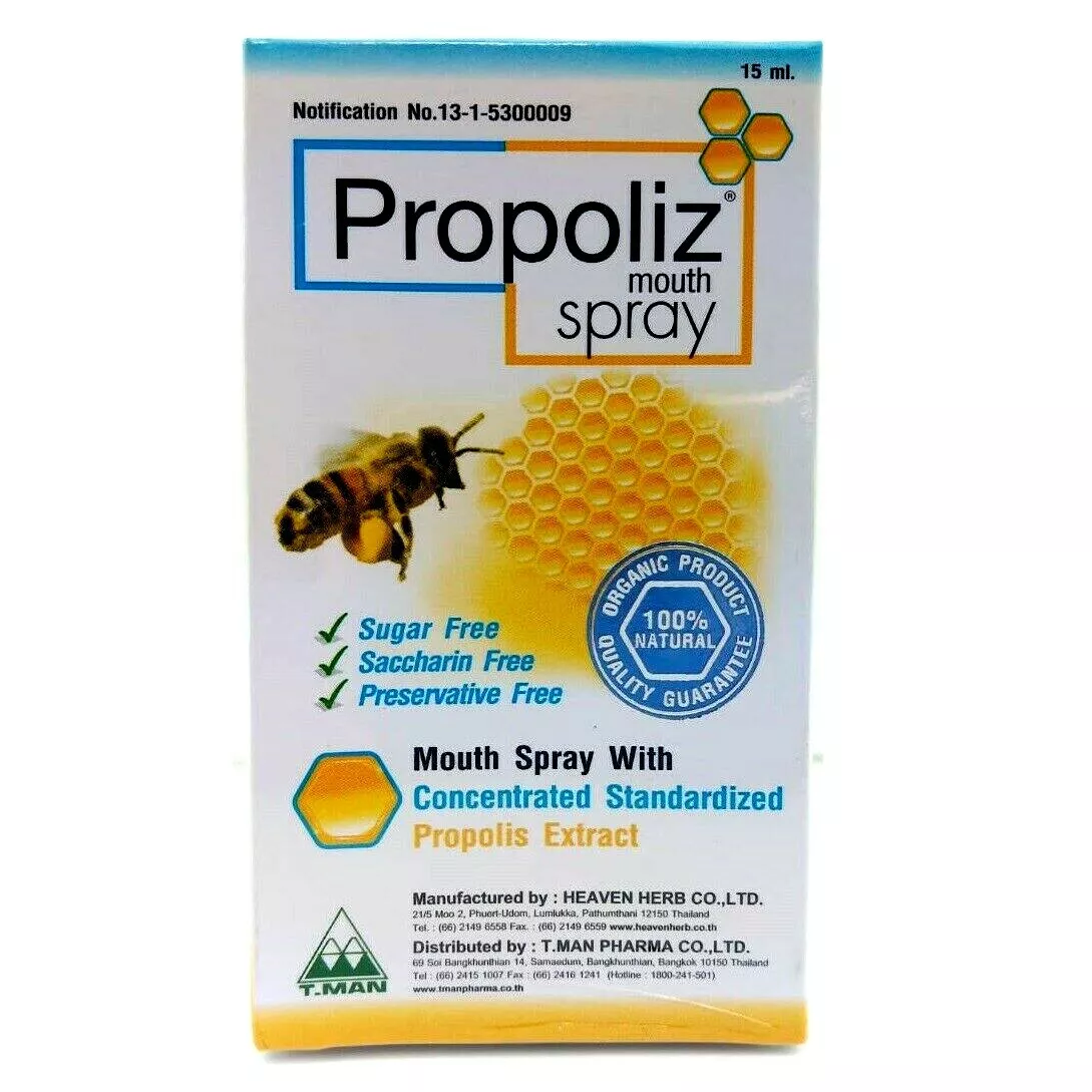 Propoliz Propolis Throat Spray 15ml – Natural Relief for Sore Throat