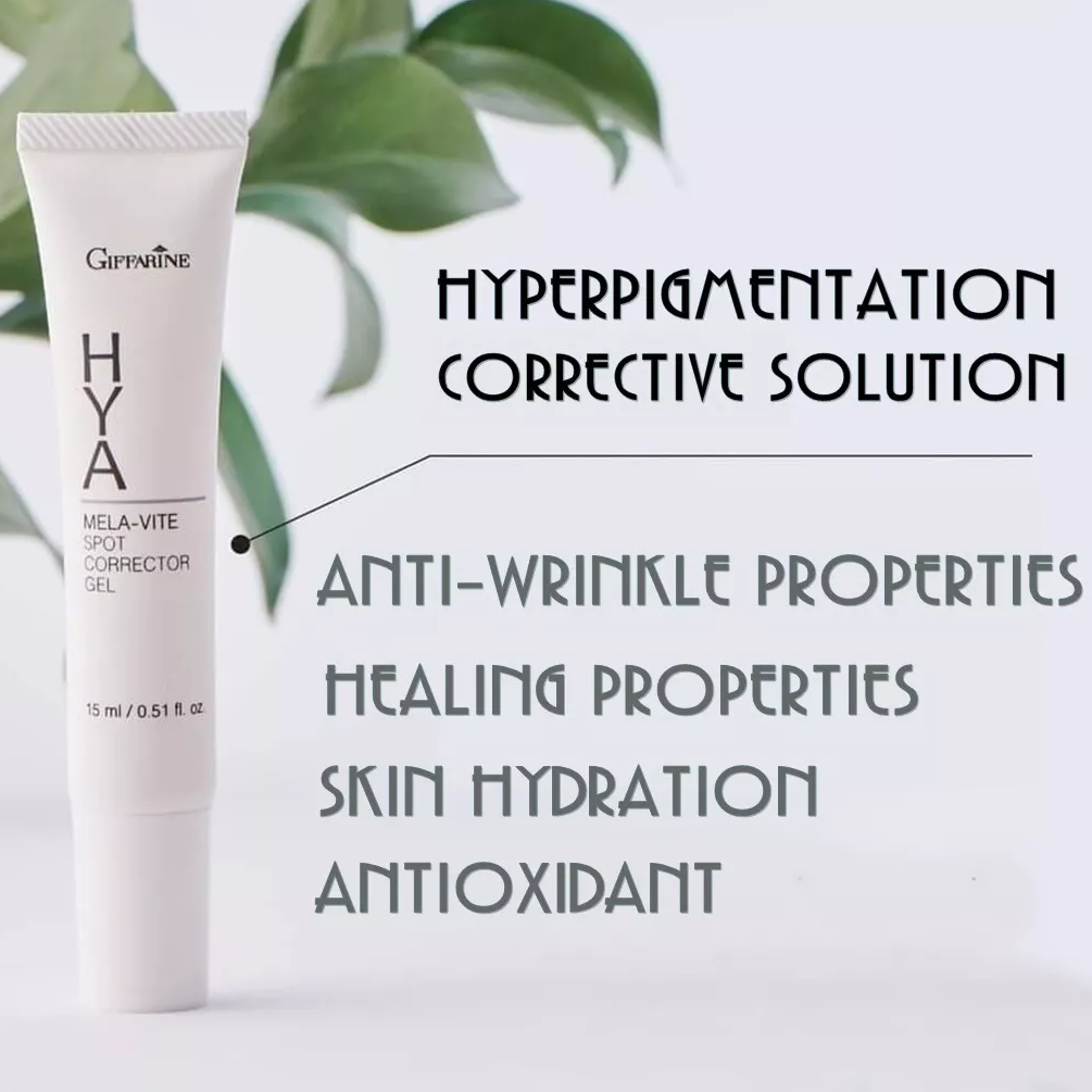 Giffarine Hiya Mela-White Spot Corrector Gel 15ml – Brightening & Dark Spot Reduction