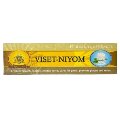 Viset-Niyom Herbal Toothpaste 100g – Natural Thai Oral Care