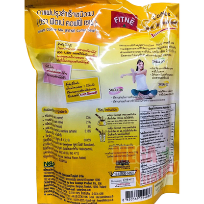 Fitne Coffee Save Instant Coffee Mix - 198g (18 Sachets of 11g)