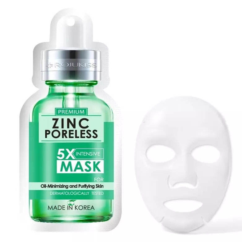 Rojukiss Premium Zinc Poreless 5X Intensive Mask – Pack of 6