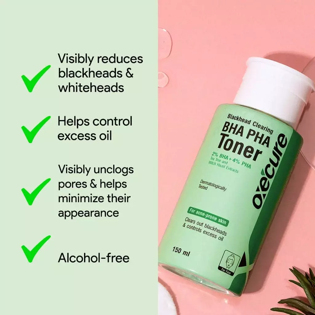 Oxe Cure Blackhead Clearing BHA & PHA Toner 150ml - Gentle pore cleanser for acne-prone skin