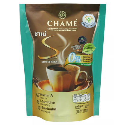 CHAMÉ Sye Coffee Pack 150g with 10 Sachets – Healthy, Fat-Burning Coffee
