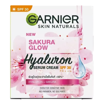 Garnier Sakura Glow Hyaluron Serum Cream SPF 30 - 50ml
